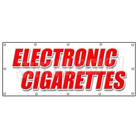 Signmission ELECTRONIC CIGARETTES BANNER SIGN hookah pens e-hookahs vape pipes B-120 Electronic Cigarettes